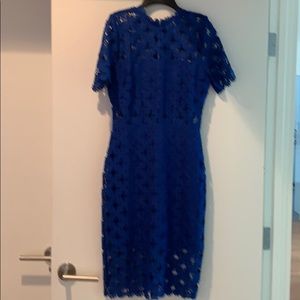 Cobalt Blue lace dress like new